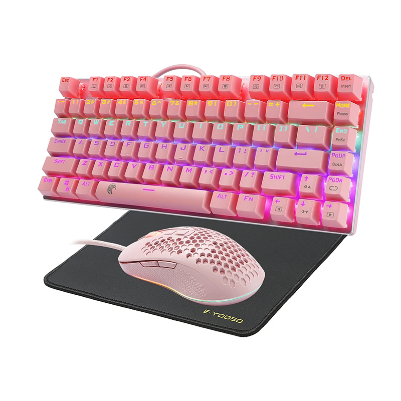 Механическая клавиатура Huo Ji Gaming Mechanical: Ultimate 81-ключ-игра-игровой компаньон