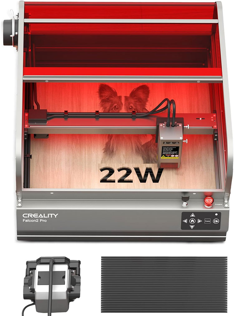 Falcon 2 Pro 22w Laser, закрытая гравер, все еще стабильна в течение долгих часов работы?