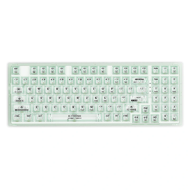 94-клавишная механическая игровая клавиатура, проводная